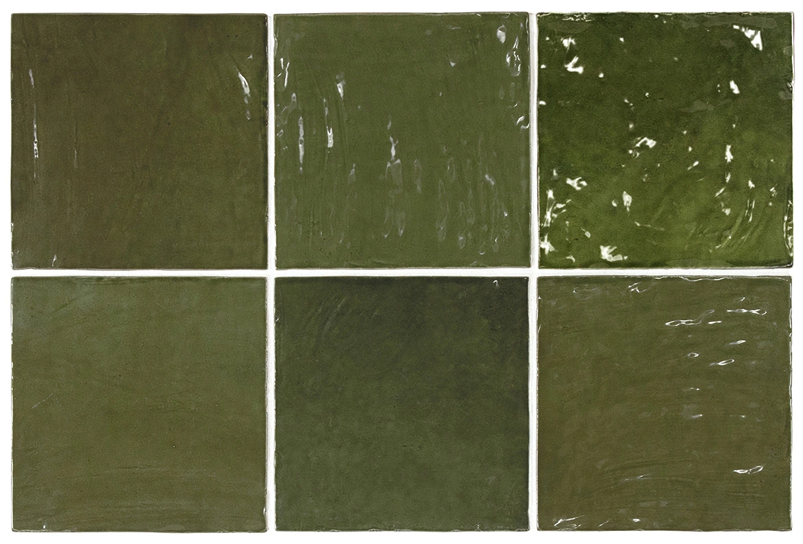 LA RIVIERA Botanical Green 13.2x13.2