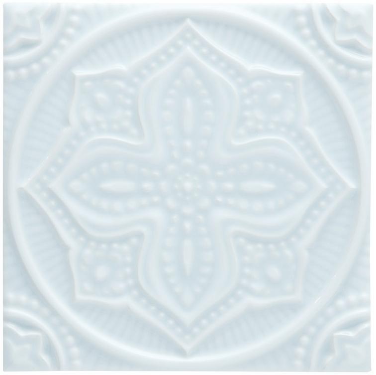 Декор STUDIO ДЕКОР RELIEVE MANDALA PLANET ICE BLUE (ADST4096) 14.8x14.8 от ADEX (Испания)
