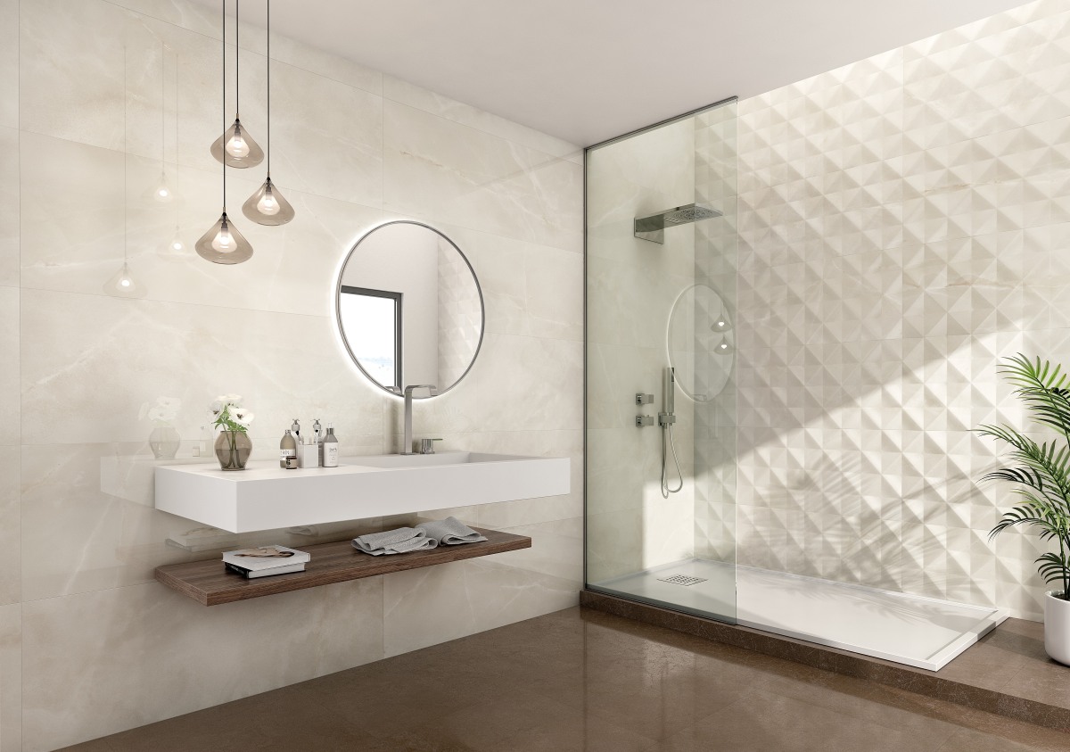 Керамическая плитка ALABASTER ALABASTER BEIGE 45х120 (Испания)
