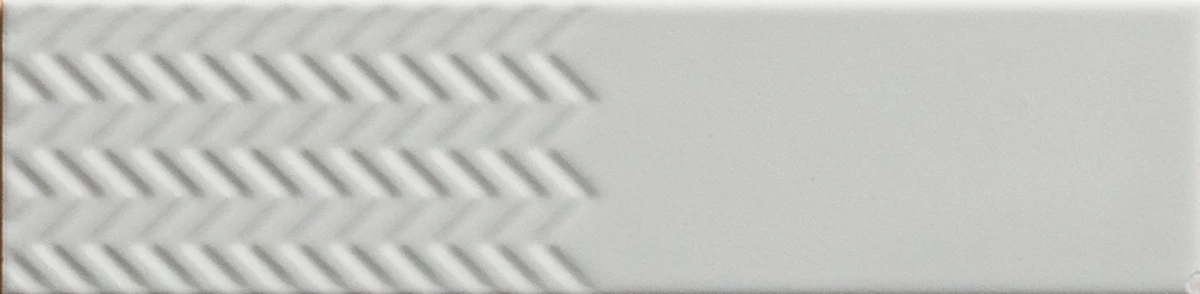 Керамическая плитка Biscuit Waves Bianco 5x20