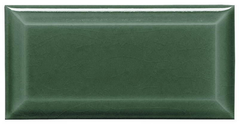 Настенная плитка MODERNISTA BISELADO PB C/C VERDE OSCURO (ADMO2012) 7.5x15 от ADEX (Испания)