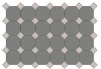 Керамогранит CE.SI. ART DECO Nickel ottagono СП165 10x10 от CE.SI. (Италия)