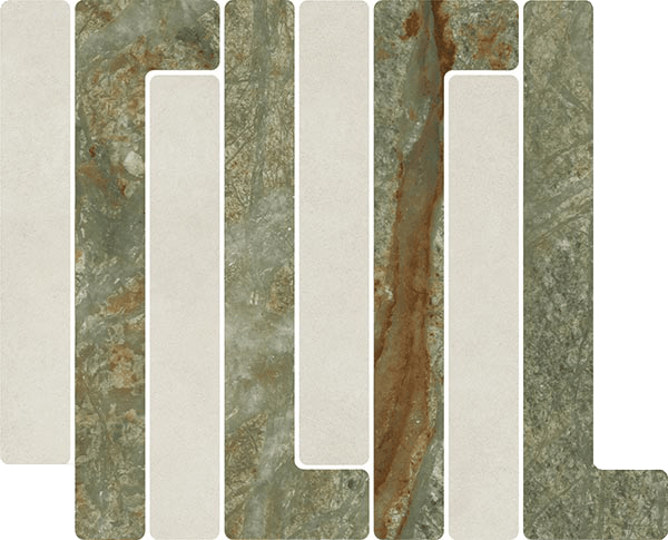 Mosaico Trellick Faroe Blanco 30x24,2