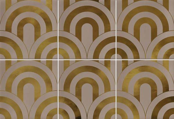 Настенная плитка Takada Nuez Oro 23x33.5 от Vives Ceramica (Испания)
