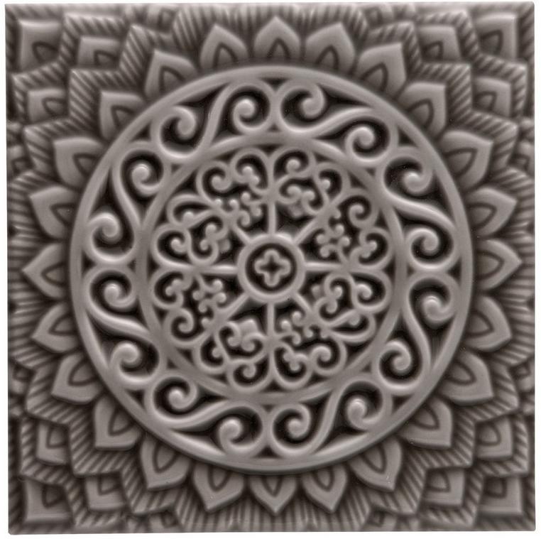 Декор STUDIO ДЕКОР RELIEVE MANDALA UNIVERSE TIMBERLINE (ADST4078) 14.8x14.8 от ADEX (Испания)