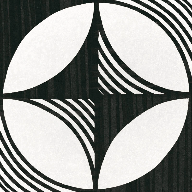 CAPRICE DECO Compass B&W 20x20
