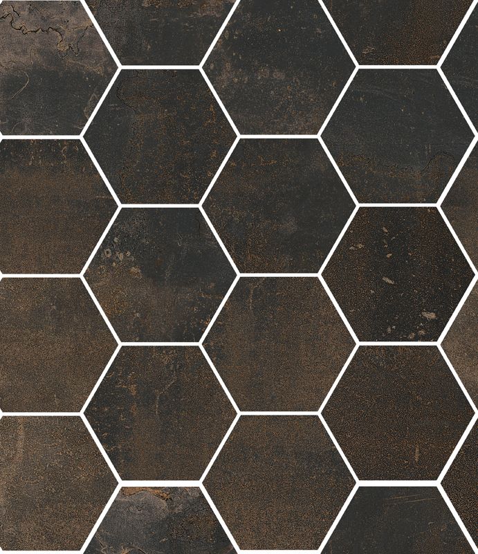 Керамогранит Hexagon Oxidart Black 26×30