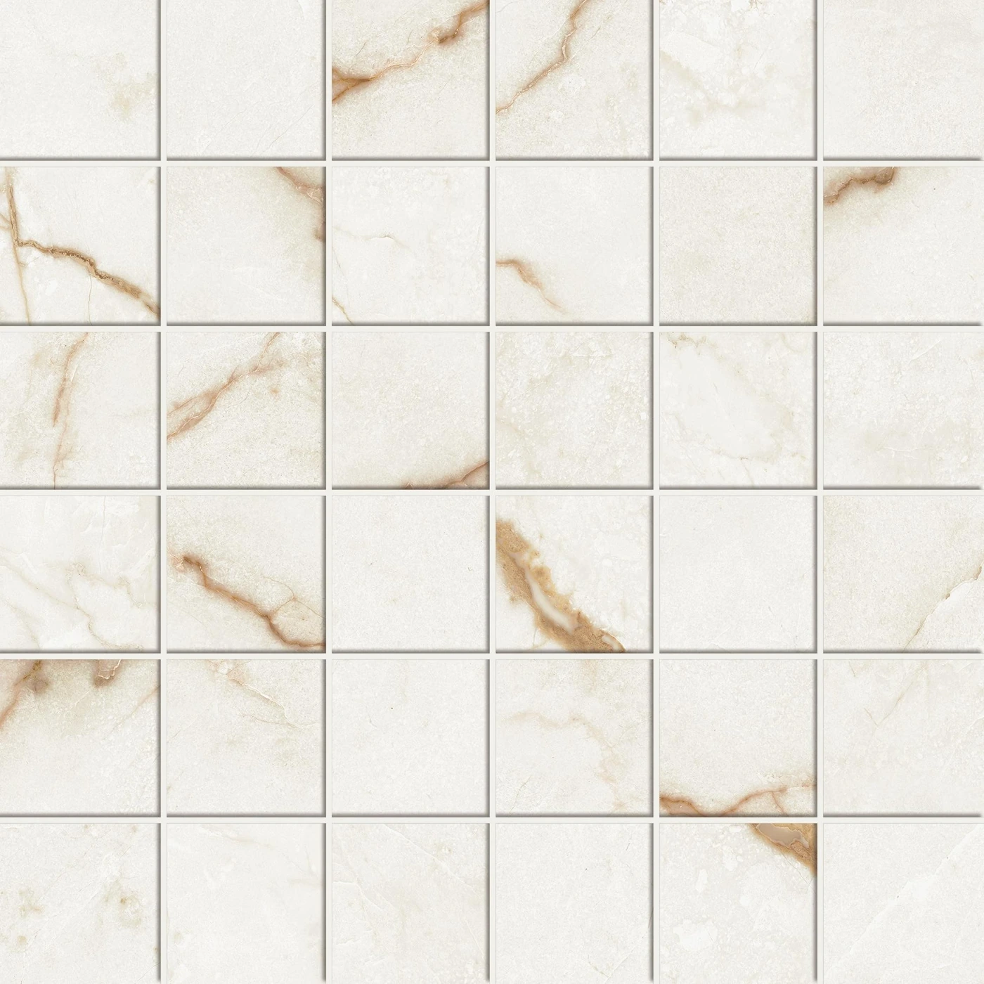 Мозаика Forte dei Marmi Quark Sahara Blanc Mosaic Лаппатированная 30×30