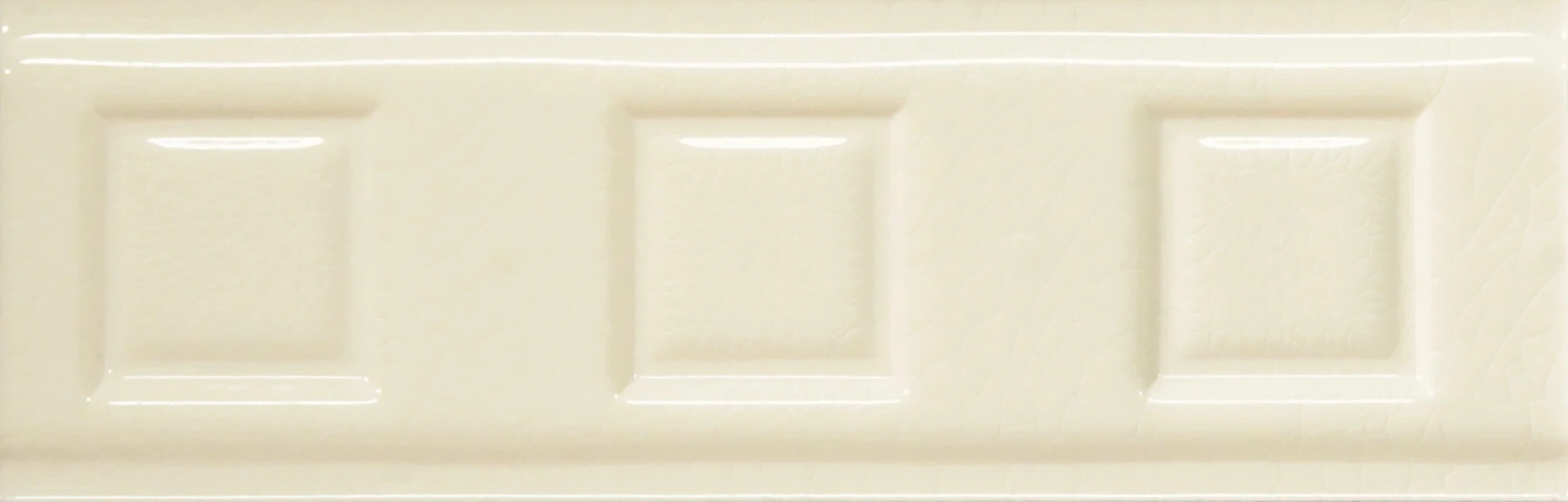 Grazia Boiserie Origins · SQUARE 6,5X20 BEIGE CRAQUELE'
