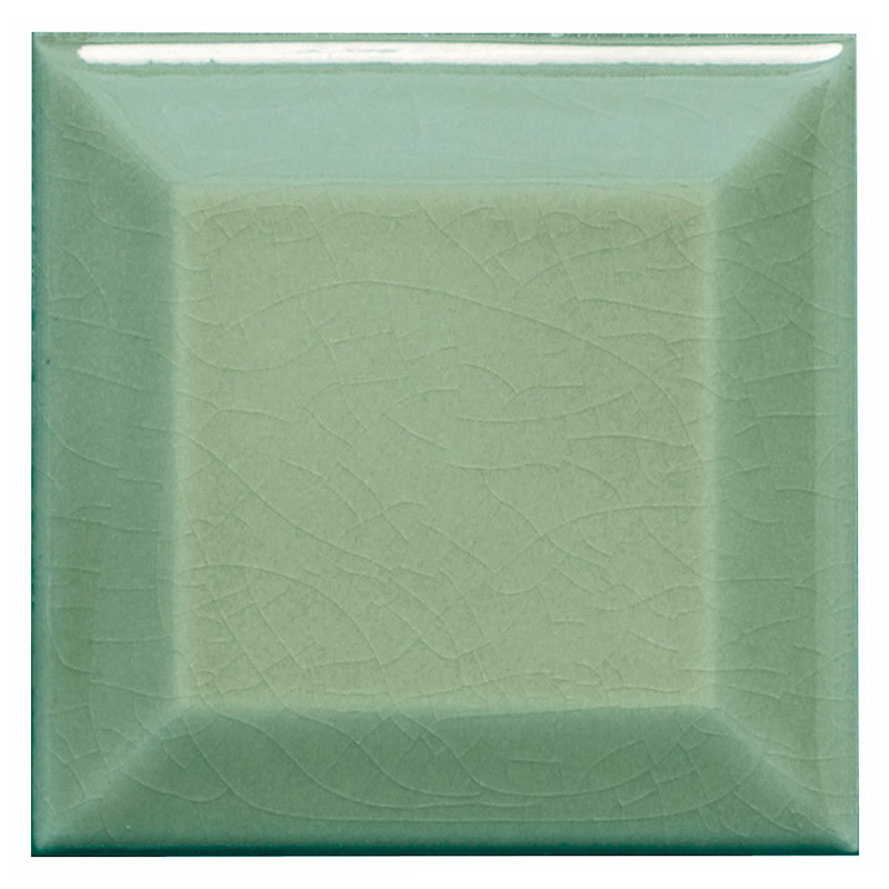 Настенная плитка MODERNISTA BISELADO PB C/C VERDE CLARO (ADMO2027) 7.5x7.5 от ADEX (Испания)