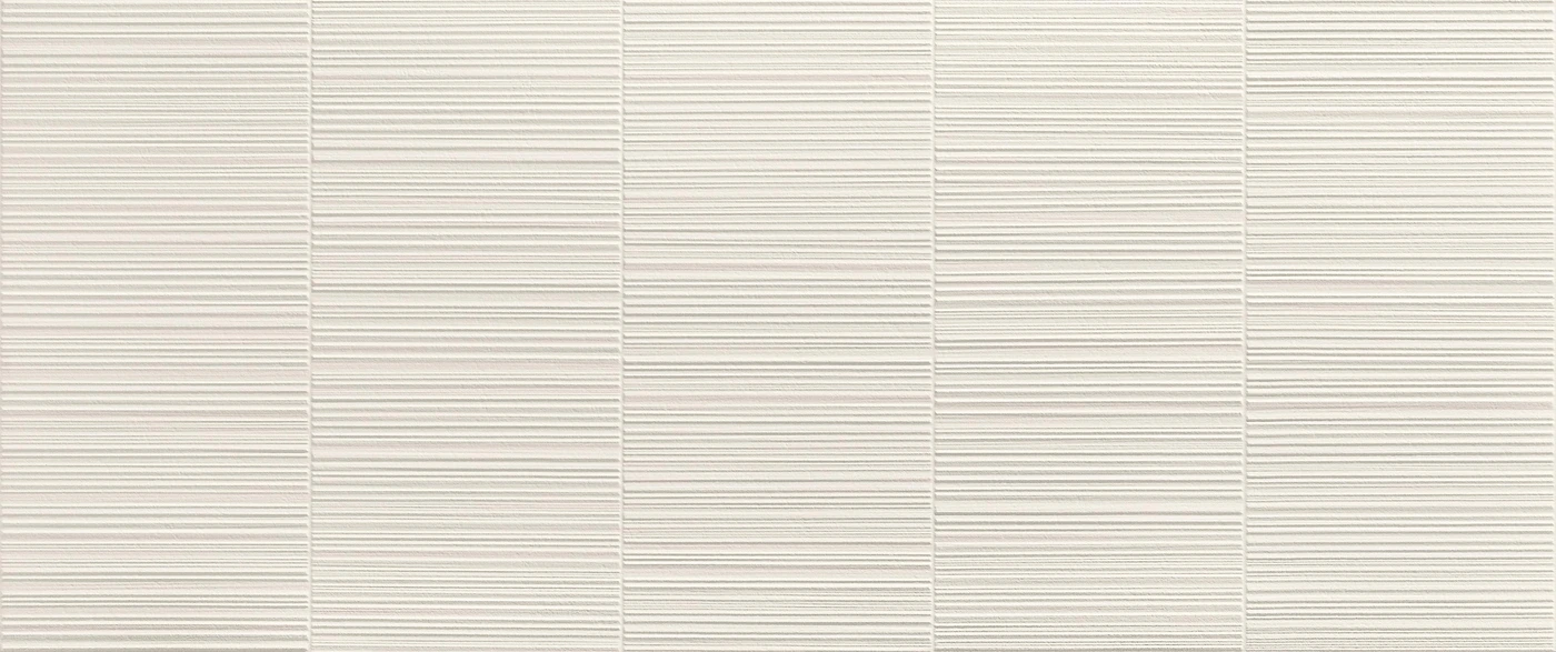 Керамическая плитка 3D Wall Plaster Barcode White 50×120
