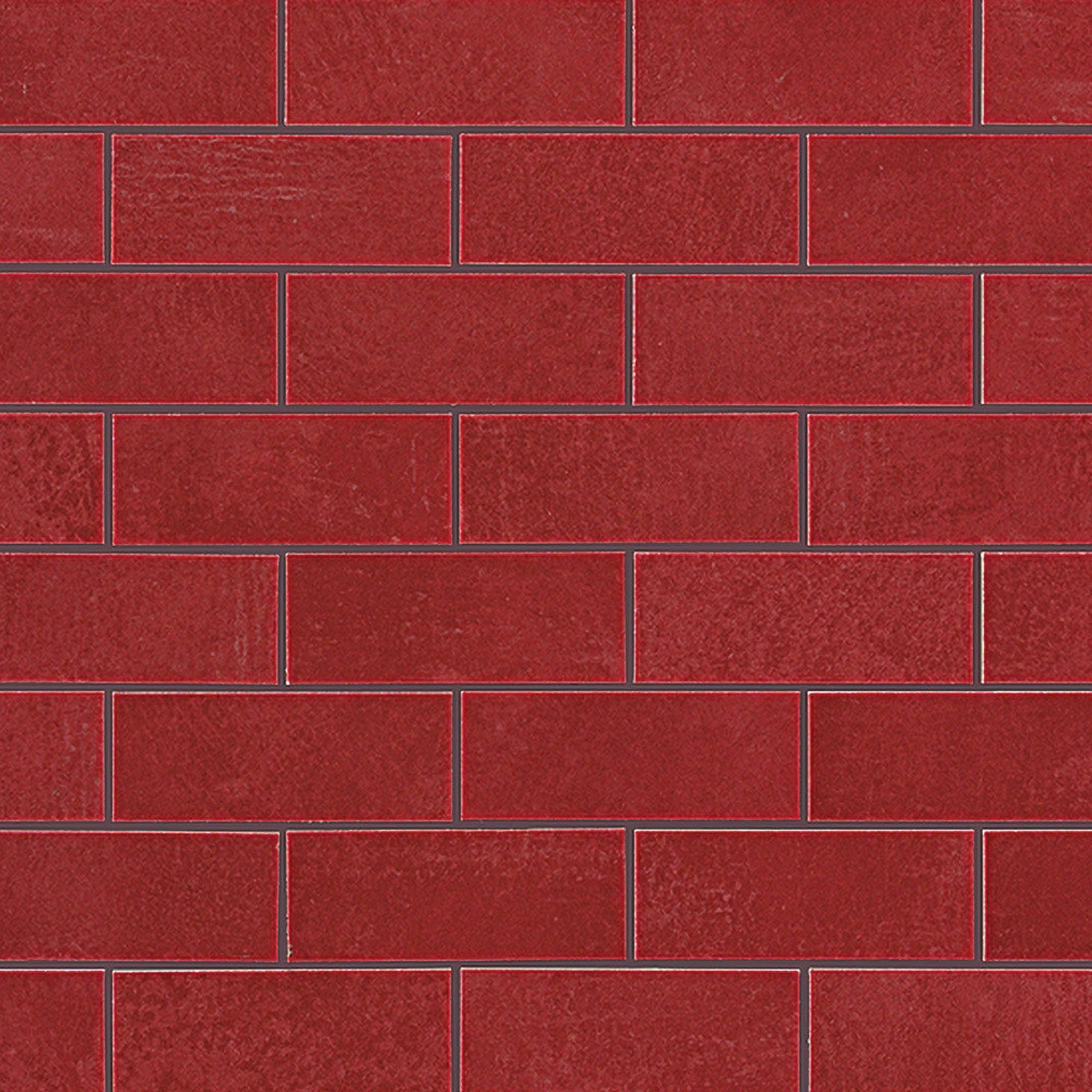 Керамическая плитка Boost Red Minibrick 30.5×30.5