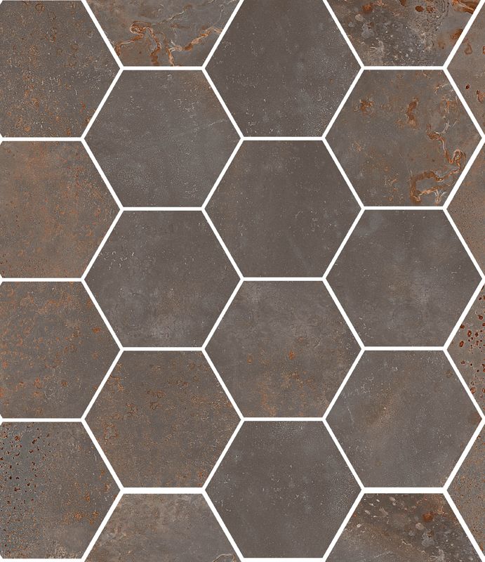 Керамогранит Hexagon Oxidart Iron 26×30