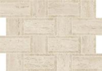 Мозаика Marvel Travertine Pearl Mosaico Basketweave (AF9O) 35x47 от Atlas Concorde (Италия)