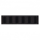 Grazia Formae Бордюр 6,5x26 см, цвет: черный