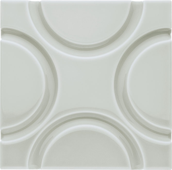 Декор NERI RELIEVE GEO SILVER MIST (ADNE4138) 15x15 от ADEX (Испания)