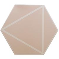 Керамогранит FANCY LINES PINK (127022) 20x23 от DNA Tiles (Испания)