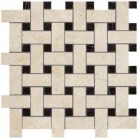 Мозаика керамогранит Marvel Stone Basketweave Warm Lapp. (AS2P) 30x30 от Atlas Concorde (Италия)