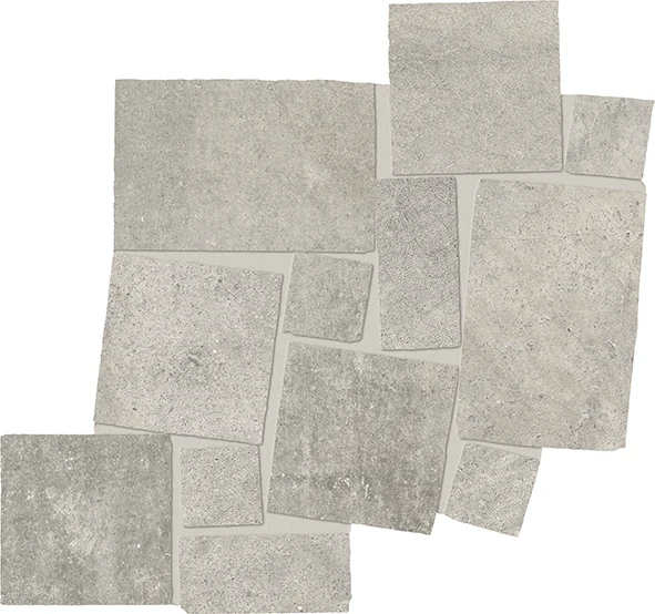 Emil Fabrika Mosaico Blokko Grey Silktech 34,1x34,3 см