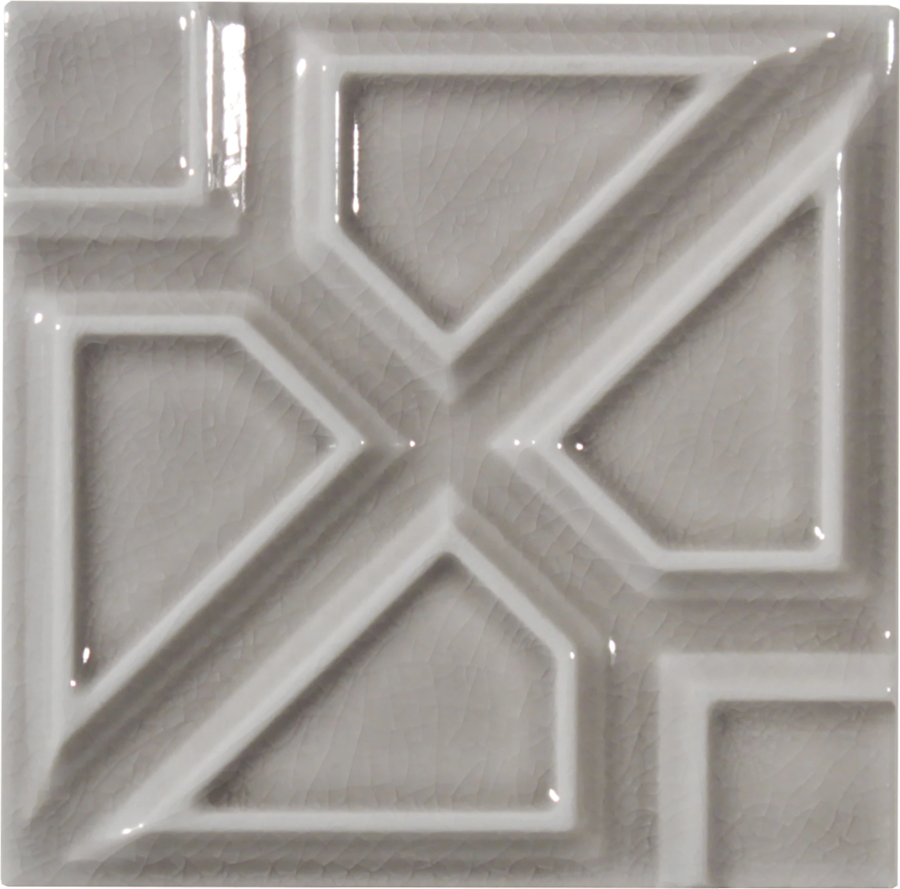 Grazia Formelle · MILANO 13X13 ARGENTO CRAQUELE'