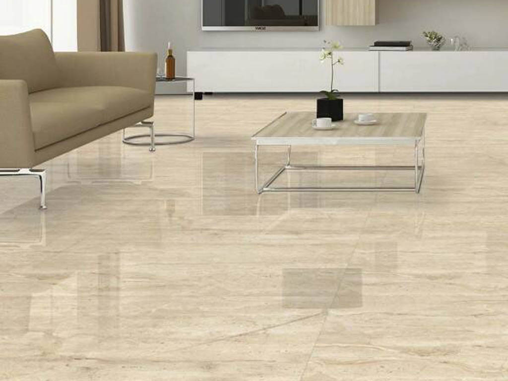 Керамогранит Travertino Dianox Beige Glossy 60x120x0.9 от Art&Natura Ceramic (Индия)