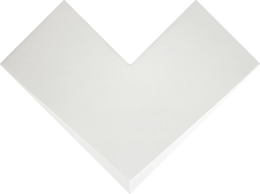 Boho Elle White Matt