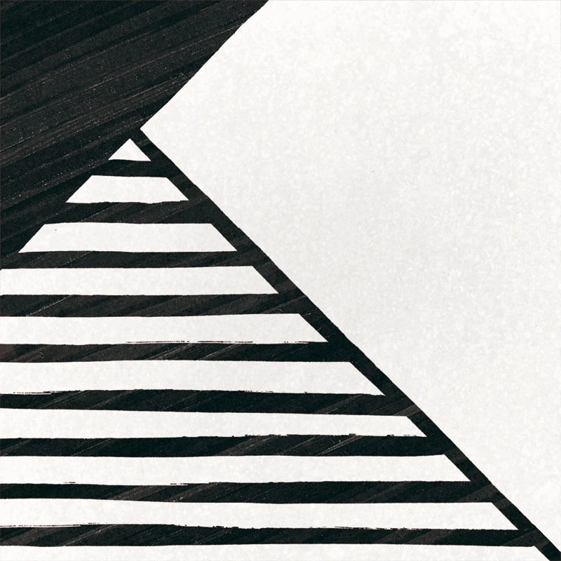 CAPRICE DECO Origami B&W 20x20