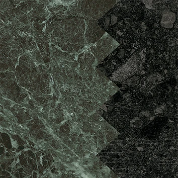 Керамогранит Dandy Comb Green_ Black 18.6x18.6