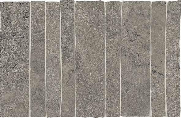 Ergon Portland Stone Mosaico Wallcut Cross Cut Anthracite Naturale 19,4x29,4 см