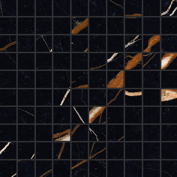 Provenza Unique Marble Mosaico 30 X 30 Sahara Noir Lappato 30x30 см