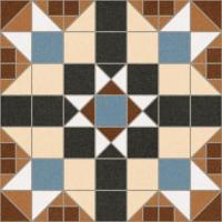 Декор Barnet Dorset Marron 31.6x31.6 от Vives Ceramica (Испания)