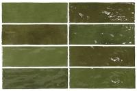 Настенная плитка LA RIVIERA BOTANICAL GREEN 6.5x20 Equipe Ceramicas
