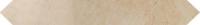 Бордюр MARVEL BEIGE LISTELLO ESAGONO LAPP. (AVXO) 11x86 от Atlas Concorde (Италия)