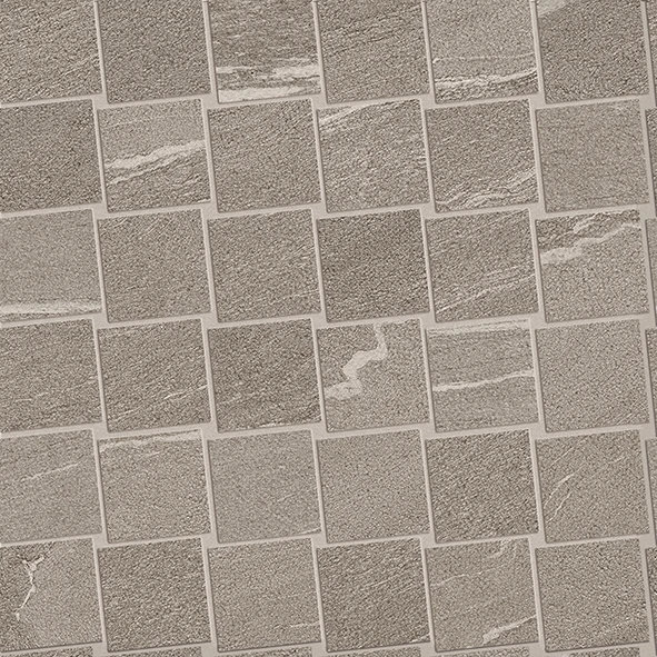 Ergon Stone Talk Mosaico Dado Martellata Taupe Naturale 30x30 см