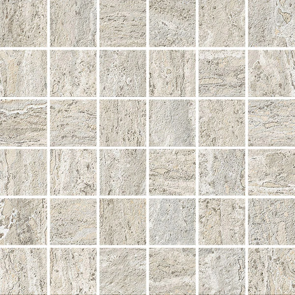 I Travertini Mosaico Grigio Vein Cut 9mm