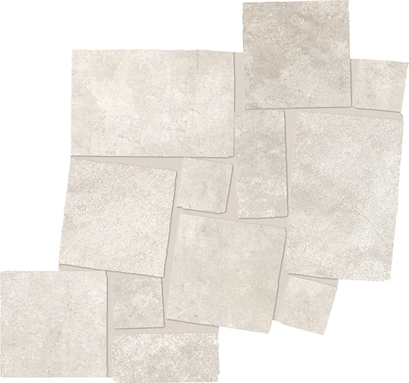 Emil Fabrika Mosaico Blokko White Silktech 34,1x34,3 см