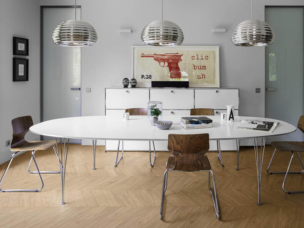 Керамогранит Vero Natural Chevron (MA8W) 11x54 от Marazzi Italy (Италия)