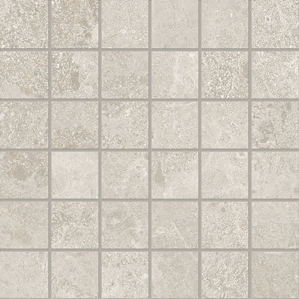 Ergon Matera Stone Neutra Mosaico 50 X 50 Greige Silktech 30x30 см