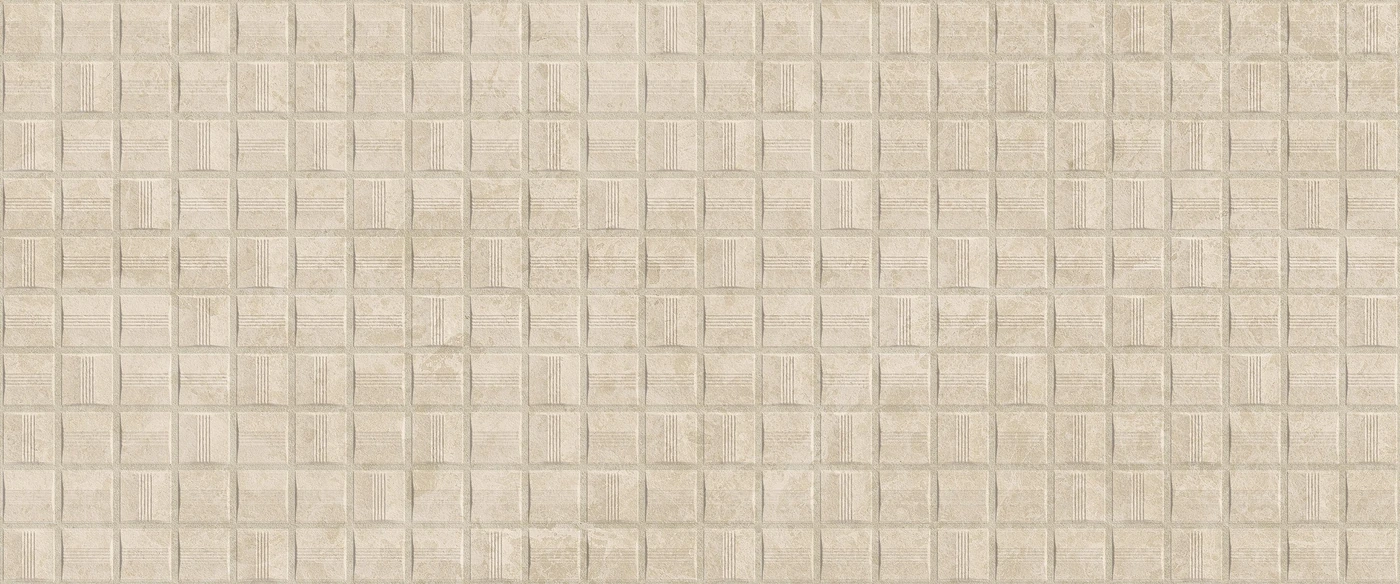 Керамическая плитка Nyra 3D Qube Hay Matte 10 mm 50×120