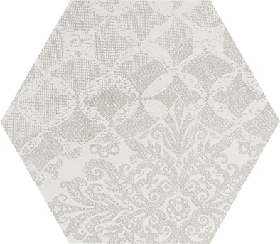 Provenza Gesso Esagona Patchwork Natural White 25,5x29,4 см