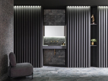 Настенная плитка Mirage-Image Cream (5 P/C) 33.3x100 от Porcelanosa (Испания)