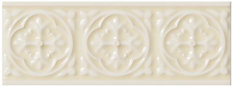 Бордюр STUDIO БОРДЮР RELIEVE PALM BEACH ALMOND (ADST4085) 7.5x19.8 от ADEX (Испания)