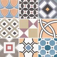 Керамогранит CAPRICE PATCHWORK COLOURS 22104 20x20  Equipe Ceramicas