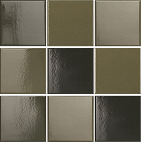 Керамогранит Peperino NET FOREST GLOSSY (на сетке 9 шт. 10х10) 30x30