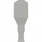 Grazia Elegance Угол к бордюру 2,2x8,5 см, цвет: серый