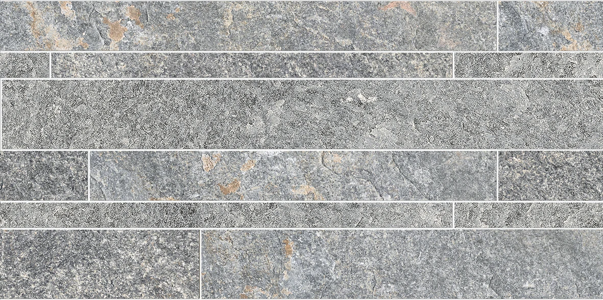 Ergon Oros Stone Listelli Sfalsati Sky Blue 30x60 см