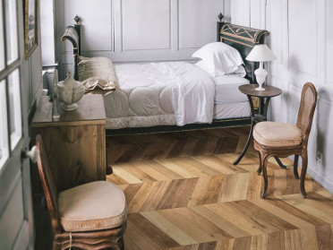 Керамогранит Treverksoul Brown Chevron M0MM 11x54 от Marazzi Italy (Италия)