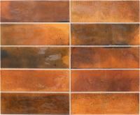 Настенная плитка HANOI BURNT RED 30038 6.5x20  Equipe Ceramicas