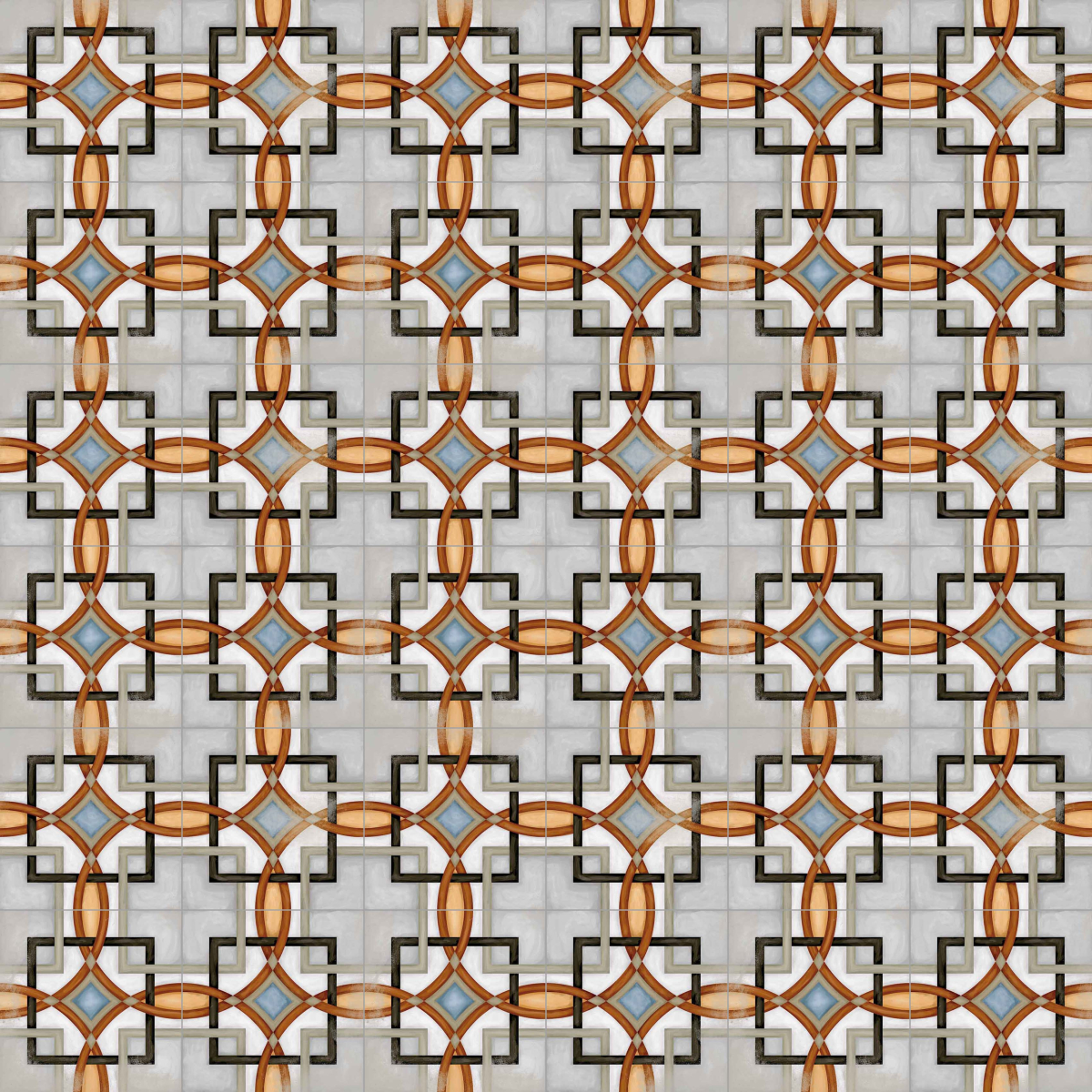 Декор Fornos Multicolor 20x20 от Vives Ceramica (Испания)