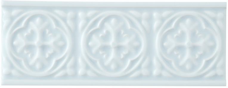 Бордюр STUDIO БОРДЮР RELIEVE PALM BEACH ICE BLUE (ADST4082) 7.5x19.8 от ADEX (Испания)